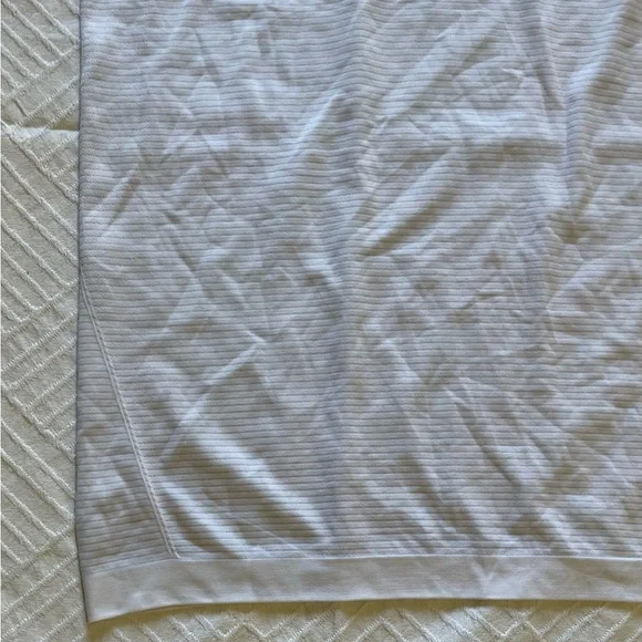 Lululemon Evolution Short Sleeve Polo Slim Fit Mens Large Pinstriped - Picture 4 of 10